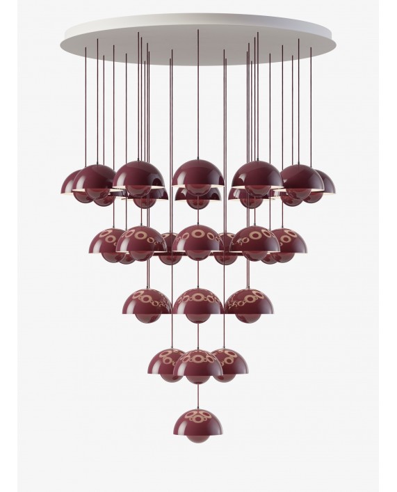 &Tradition Flowerpot VP1 Chandelier